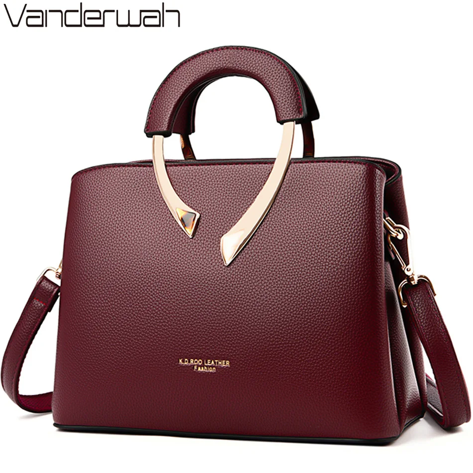 Luxury Bags Vendor - GENUINE VANDERWAH High Quality Pu Leather