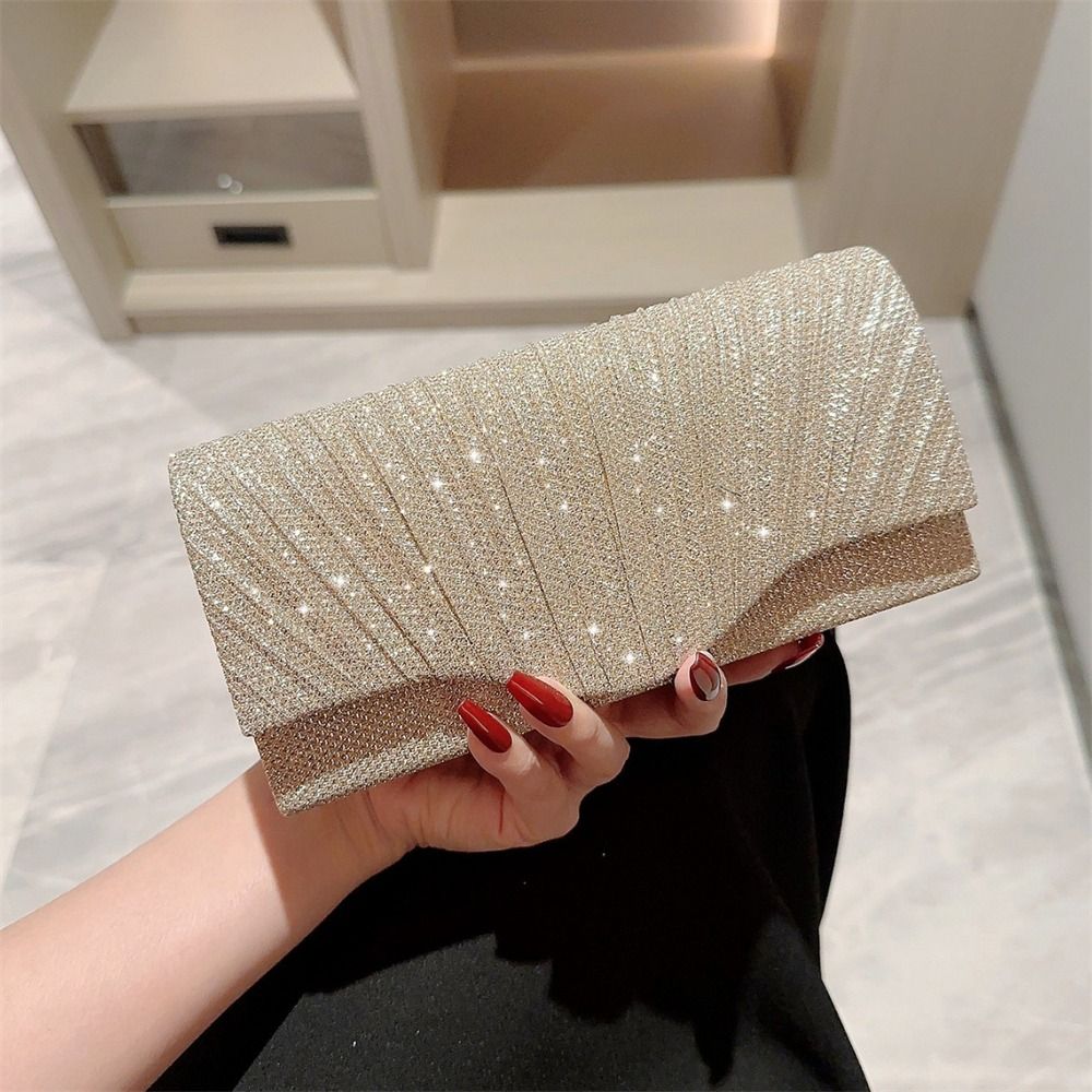 Luxury Bags Vendor - Luxury Sequins Evening Bags Gold Silver