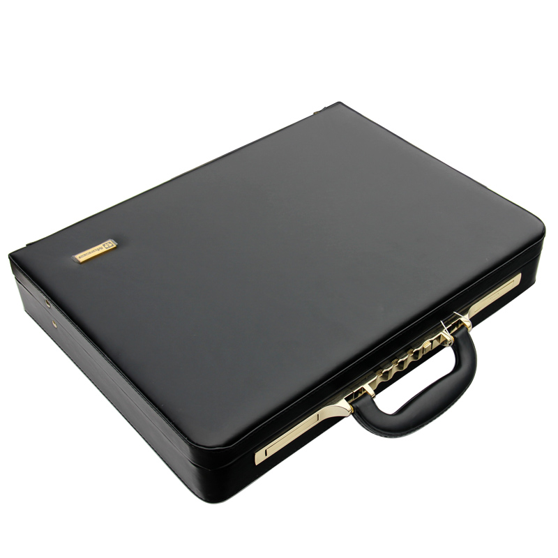 Luxury Bags That Fit Laptop - Luxury PU Leather Rolling Luggage Spinner