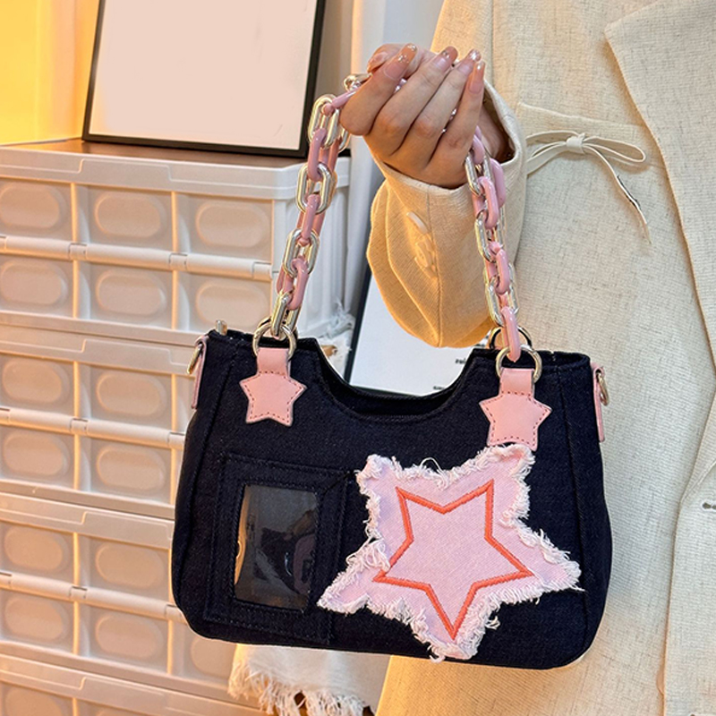 Luxury Bags Korea - Korean Fashion Shoulder Underarm Harajuku Star
