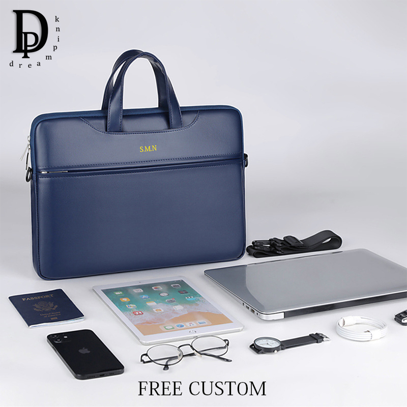 Luxury Bags That Fit Laptop - Business Briefcase For Man PU Leather