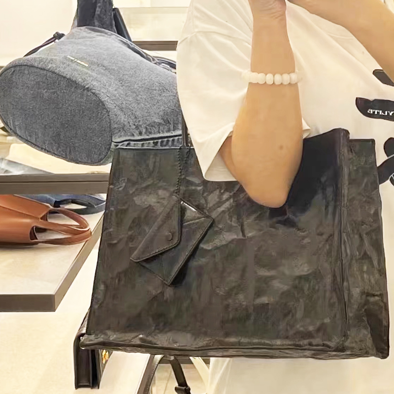 Korean Casual Kraft Paper Tote - Luxury Bags Vendor 评论和价格
