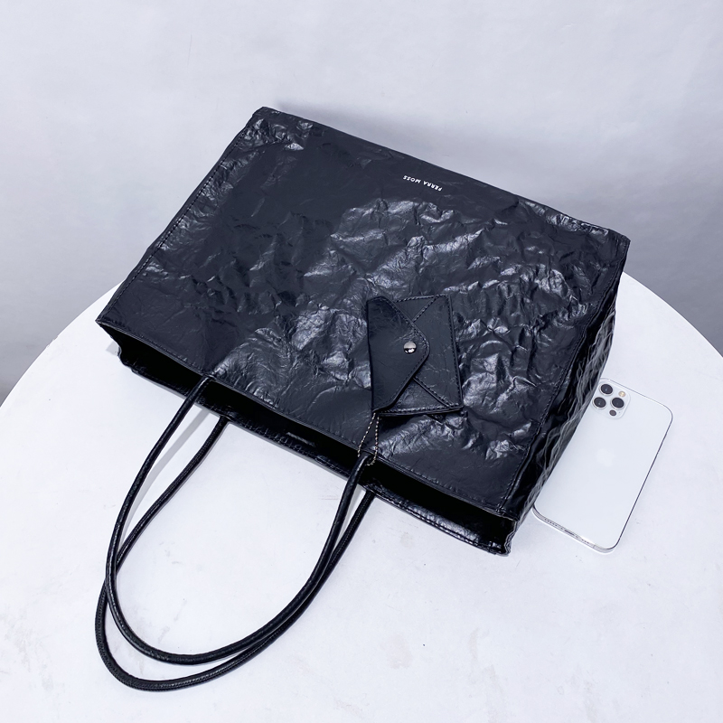 Korean Casual Kraft Paper Tote - Luxury Bags Vendor 评论和价格