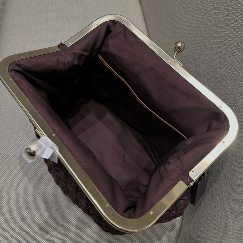 Hand-Woven Kisslock Frame Shou - Luxury Bags Vendor 评论和价格