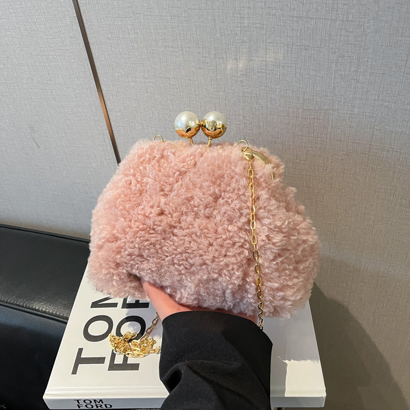 Plush Frame Bags For Women Win - Luxury Bags Korea 评论和价格