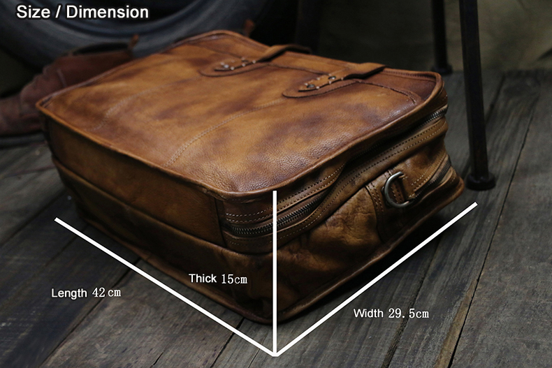 Luxury Vintage Genuine Leather - Luxury Bags That Fit Laptop 评论和价格