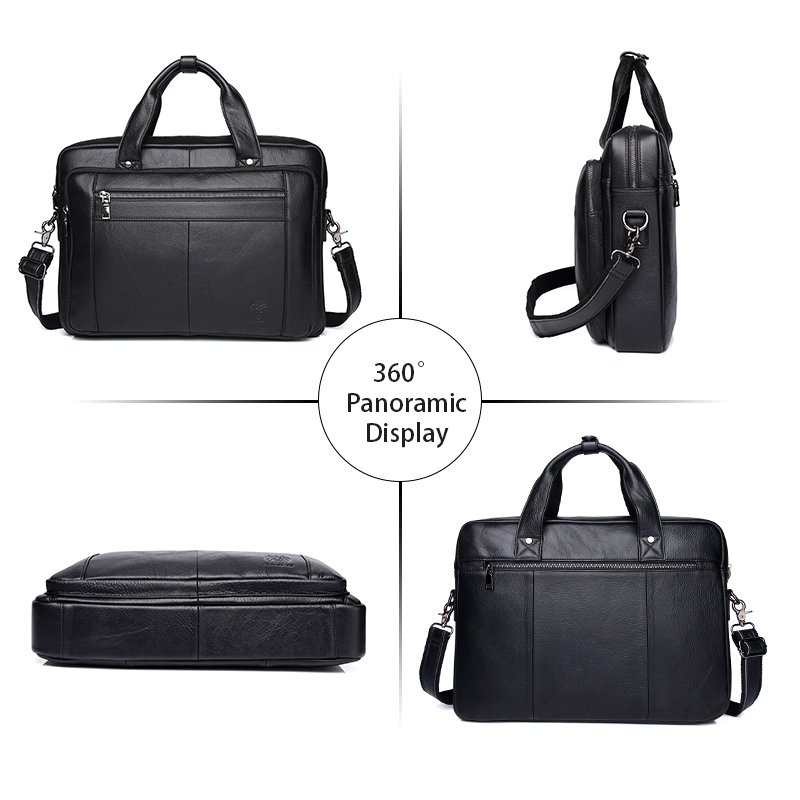 SCHLATUM Genuine Leather Bussi - Luxury Bags That Fit Laptop 评论和价格