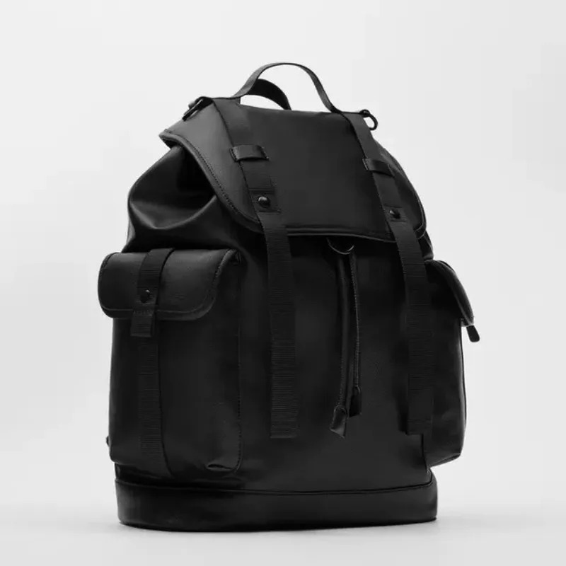 New Fashion Backpack Men Flap  - Luxury Bags That Fit Laptop 评论和价格
