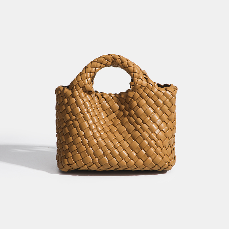 Korean Luxury Woven PU Handbag - Luxury Bags Korea 评论和价格