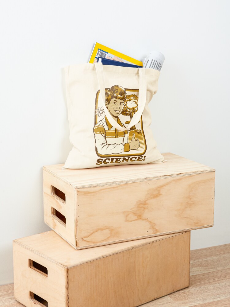 Science! Tote Bag shoping bag  - Luxury Bags No Logo 评论和价格