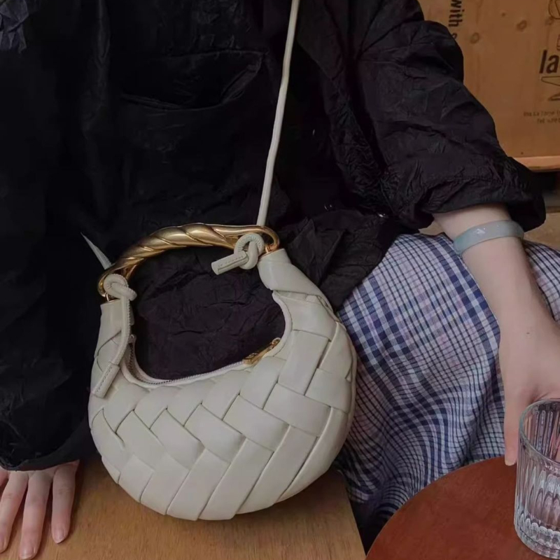 Portable Woven Bag Women's New - Luxury Bags Levels 评论和价格