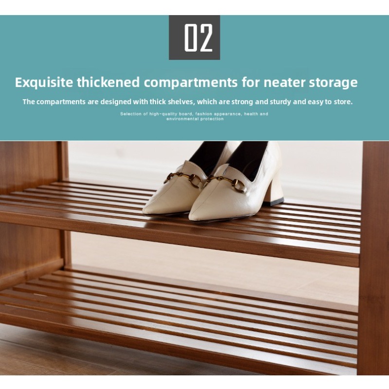 Retro style bamboo shoe cabine - Luxury Bags Levels 评论和价格