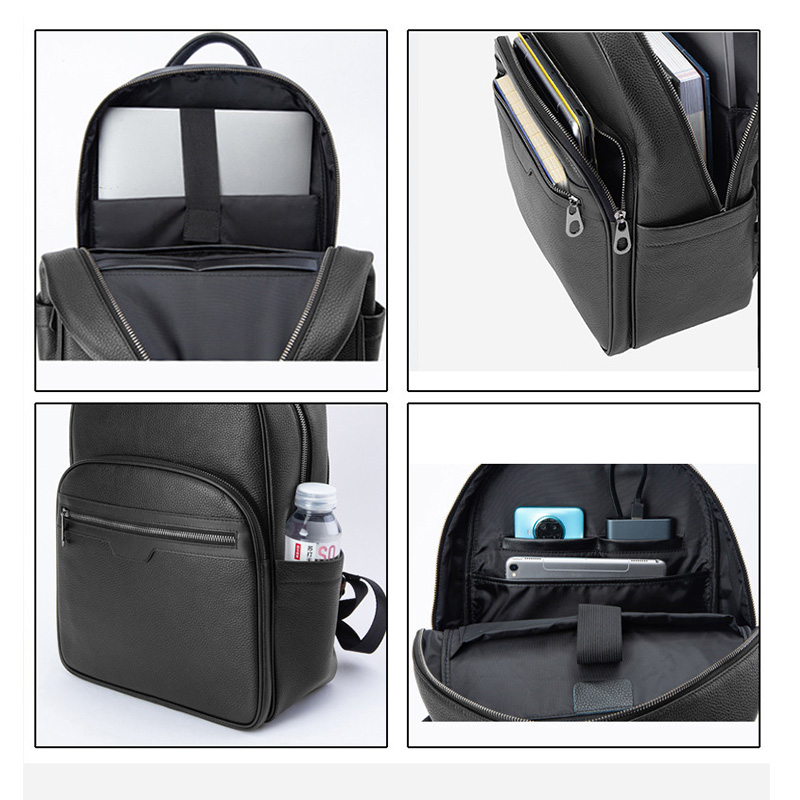 New Brand Genuine Leather Men  - Luxury Bags That Fit Laptop 评论和价格