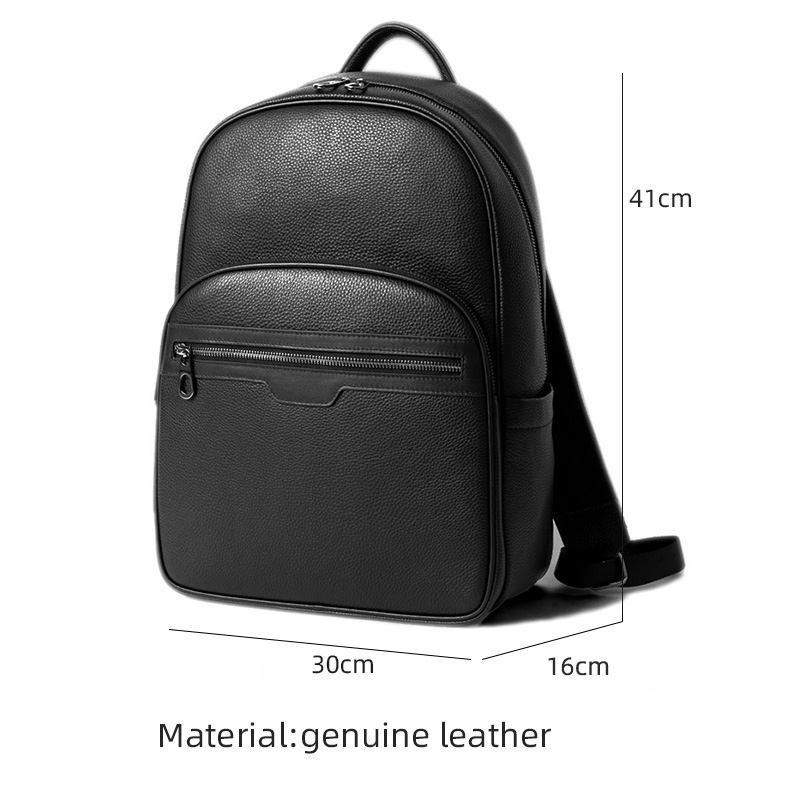 New Brand Genuine Leather Men  - Luxury Bags That Fit Laptop 评论和价格
